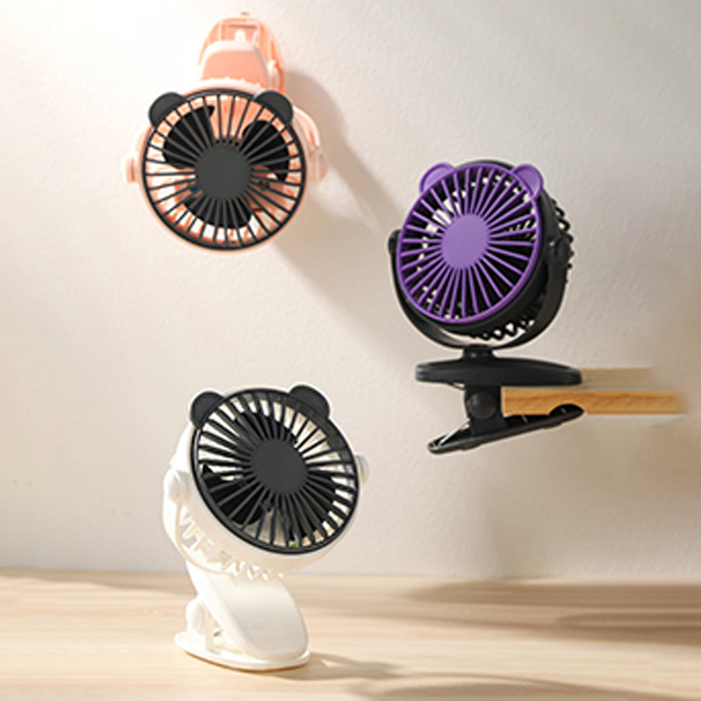 Women's Portable Clip Fan with Flexible Mount Kalsten