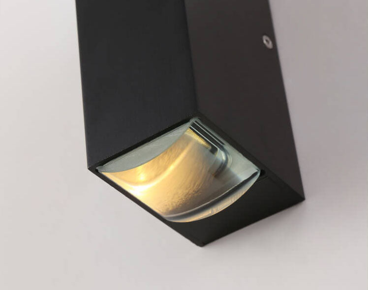 Waterproof Rectangular LED Outdoor Wall Lamp