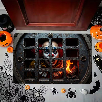 Horror-Themed Welcome Mat Acalora