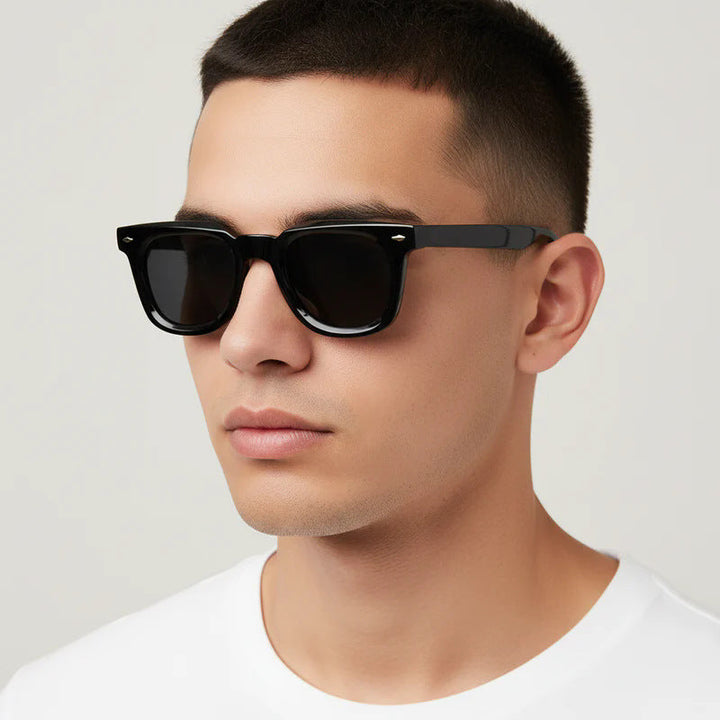Unisex Chic Transparent Frame Sunglasses Kalsten