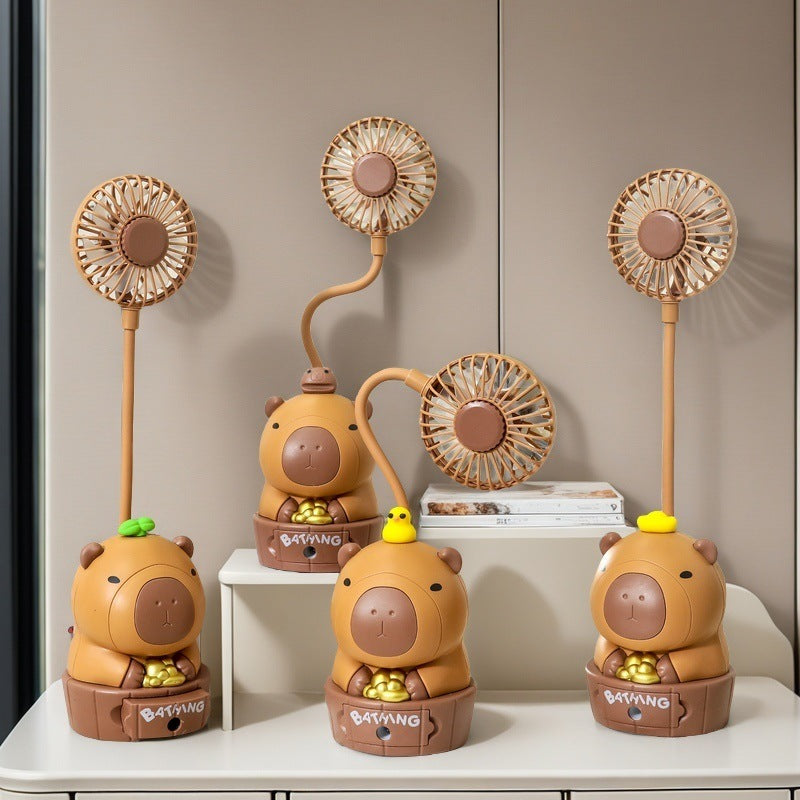 Women's Portable Mini Fan in Cute Bear Design Kalsten