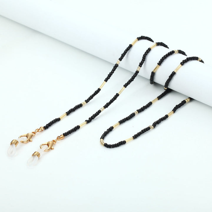 Chains-Necklace Made of Fine Pearls and Golden Accents Kalsten