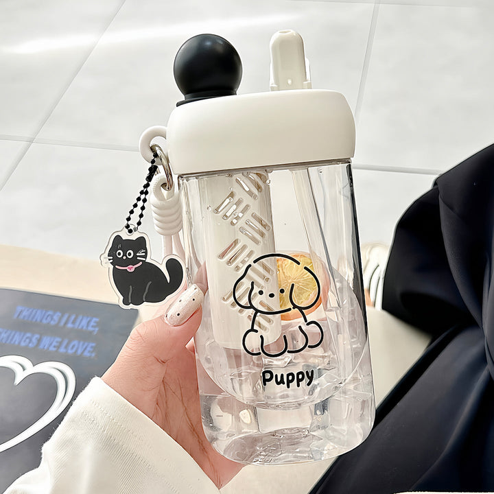Women’s water bottle with playful design Kalsten