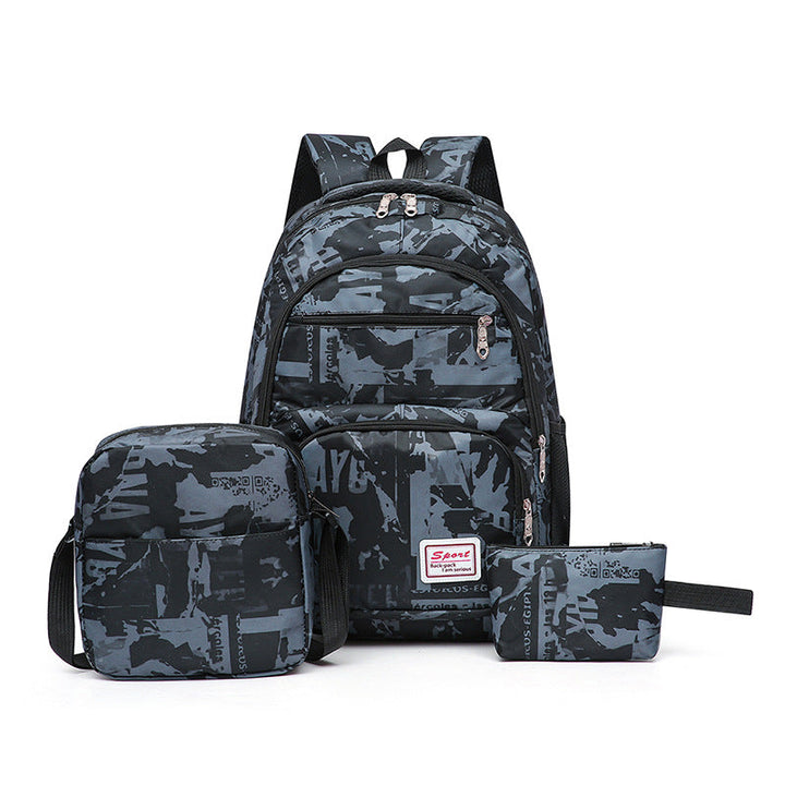 Sporty backpack with practical accessories Kalsten