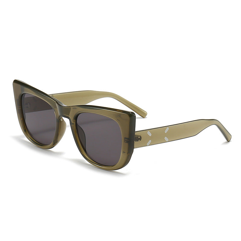 Women modern oversized sunglasses in unique design Kalsten