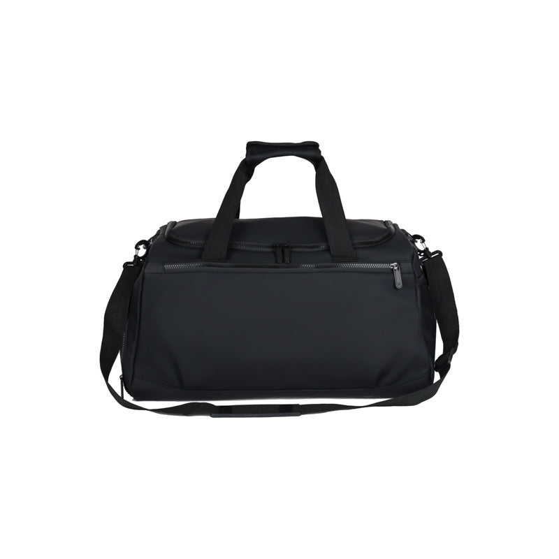 Sporty travel bag with reinforced carrying handles and multiple compartments Kalsten