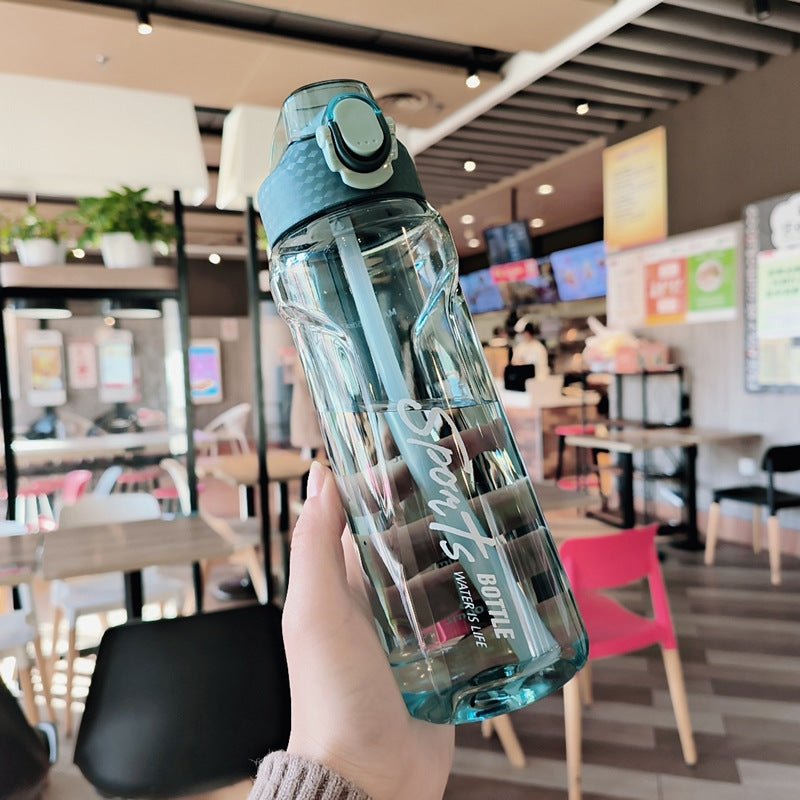 Women’s sporty water bottle with innovative closure Kalsten