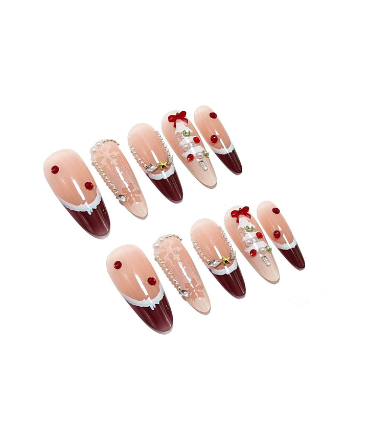 Christmas Art Nail Set Kalsten