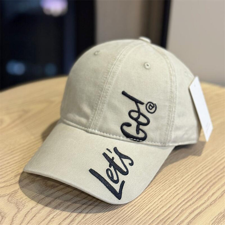 Women's Embroidered Casual Cotton Baseball Cap Kalsten