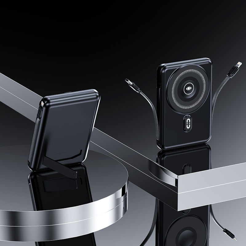 Portable Power Bank with Integrated Stand and Fast Charging Function Kalsten