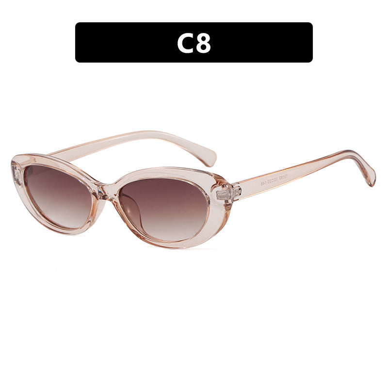 Women's fashionable cat-eye sunglasses with UV protection and elegant frame Kalsten