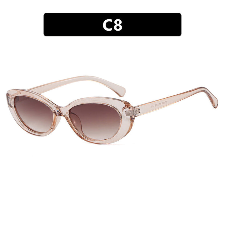 Women's fashionable cat-eye sunglasses with UV protection and elegant frame Kalsten
