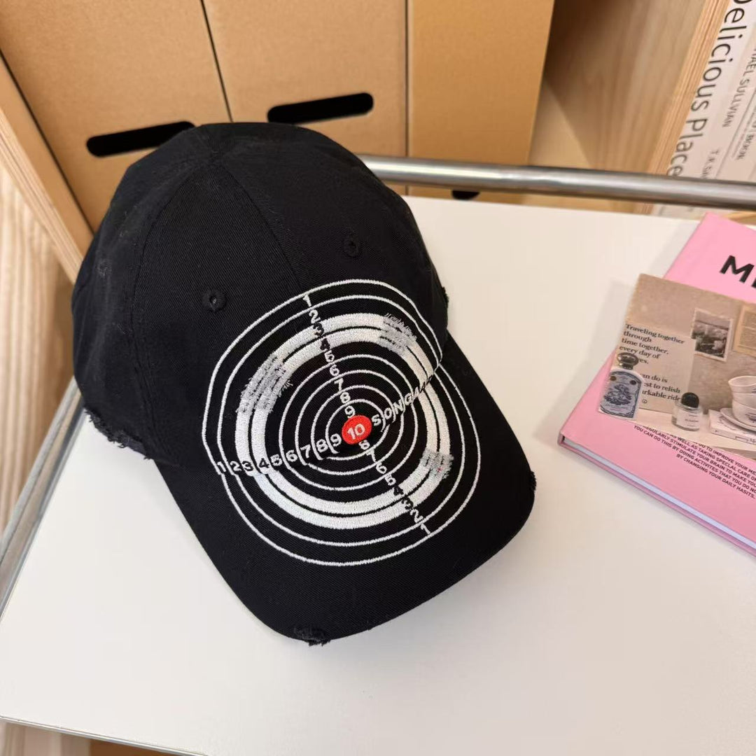 Men's Distressed Graphic Baseball Cap Kalsten