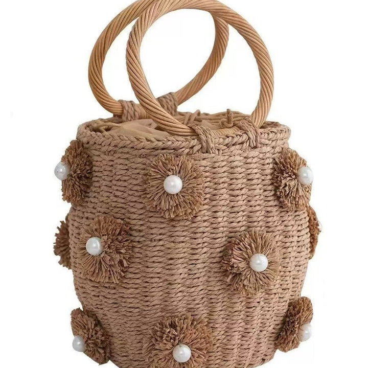 Refined handbag with pearl applications Kalsten