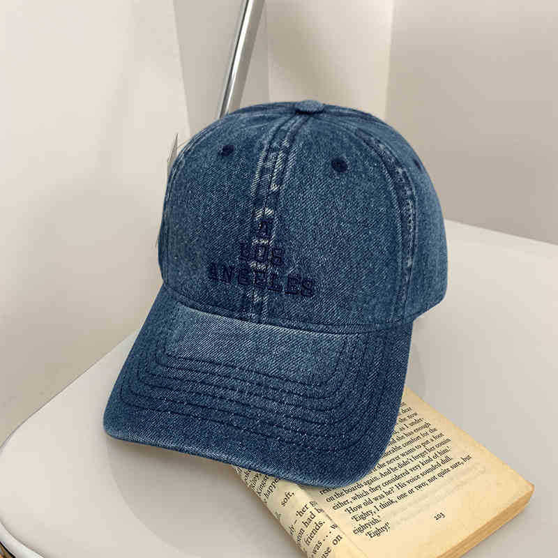 Women's Vintage Denim Baseball Cap Kalsten