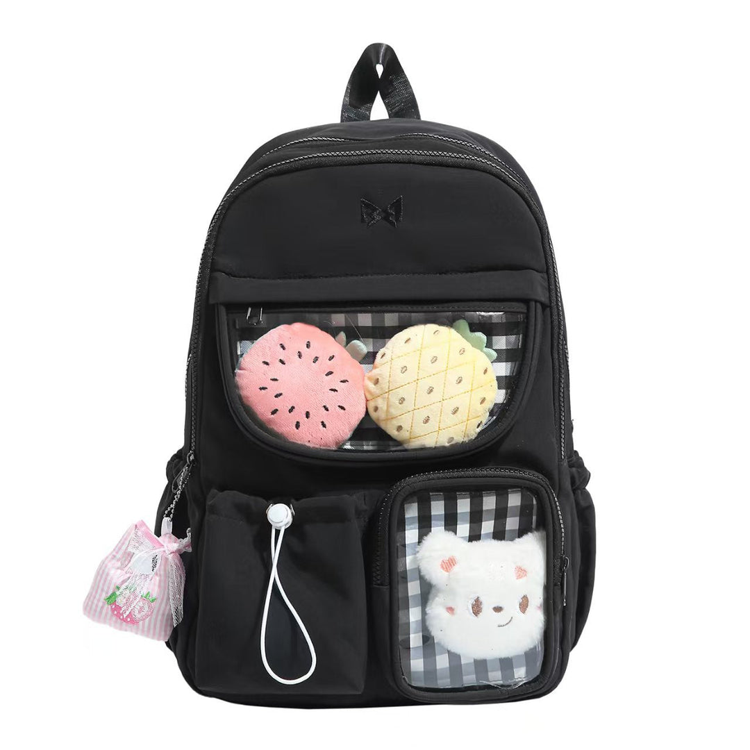 Clear Front Pocket Backpack Kalsten