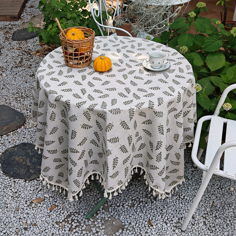 Botanical Print Tablecloth