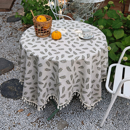 Botanical Print Tablecloth