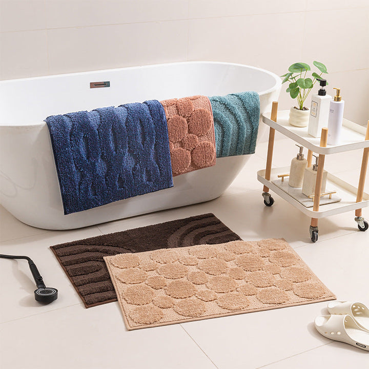 Plush Bathroom Rug Kalsten