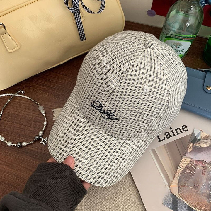 Women's Casual Checkered Baseball Cap Kalsten