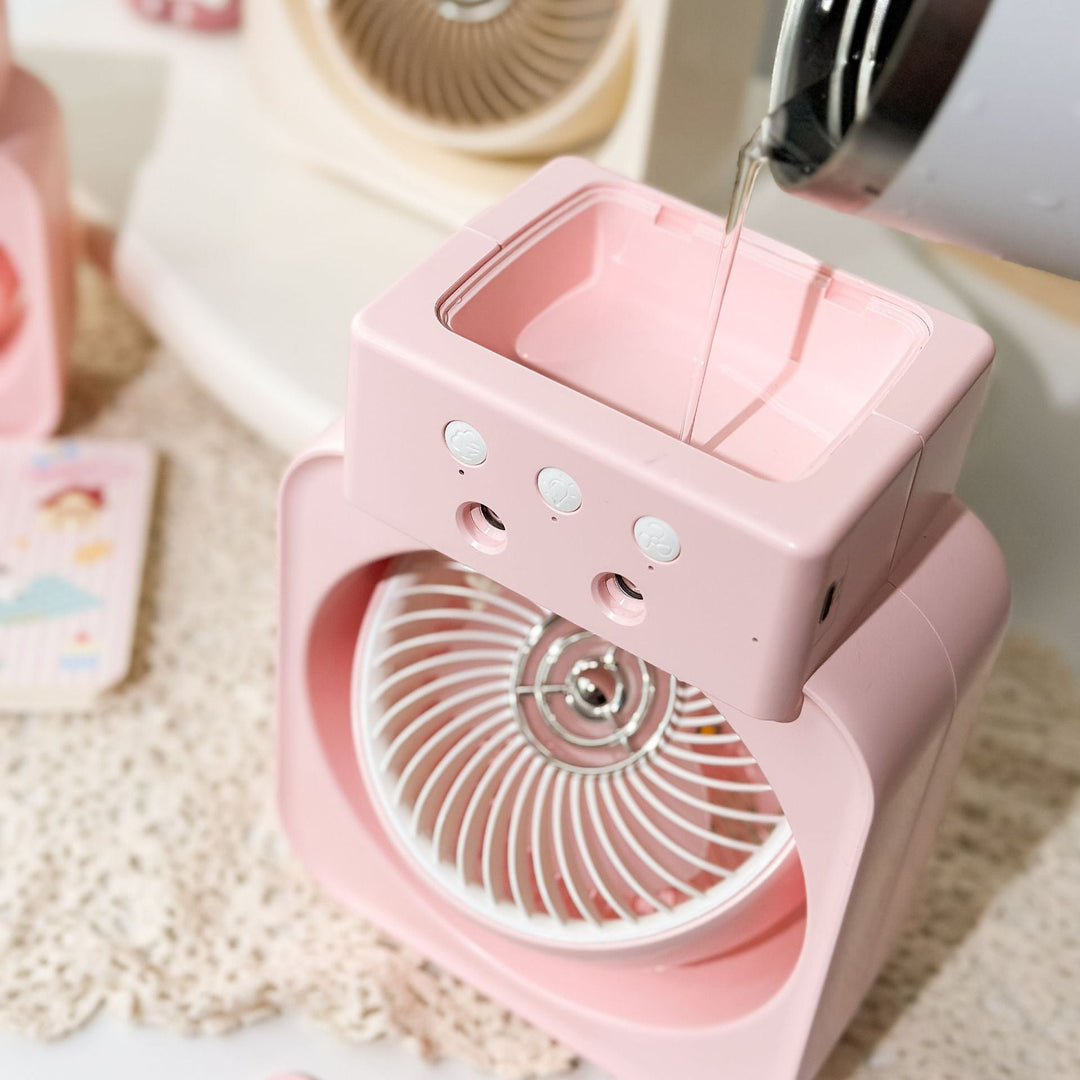 Unisex Portable Mini Fan with Multiple Speed Settings and USB Charging Function Kalsten
