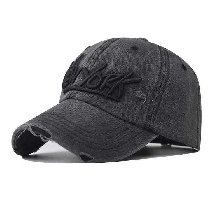 Men's Distressed Casual Embroidered Cap Kalsten
