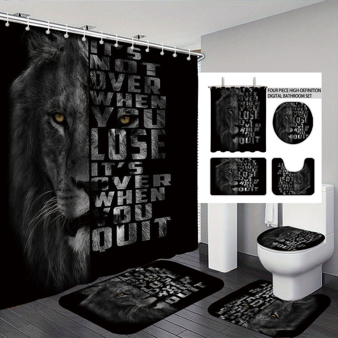Artistic Floral Theme Bathroom Décor Set Kalsten