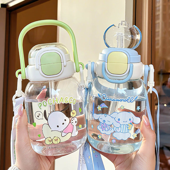 Women's practical drinking bottle with ergonomic grip Kalsten
