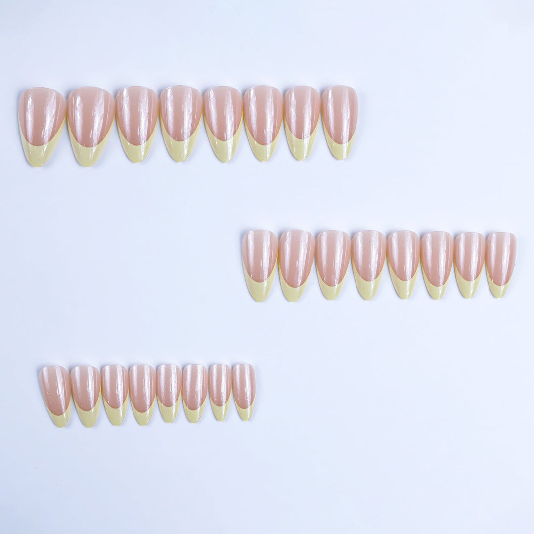 Artificial nails with elegant gradient and chic tips Kalsten