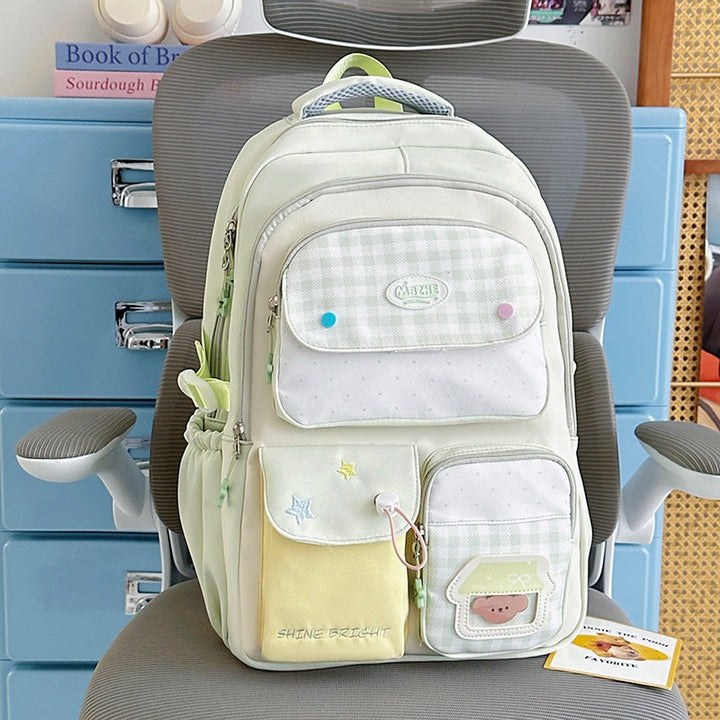 Multi-Functional Cute Character School Backpack