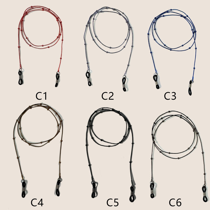 Lightweight Beaded Eyewear Retainer Kalsten