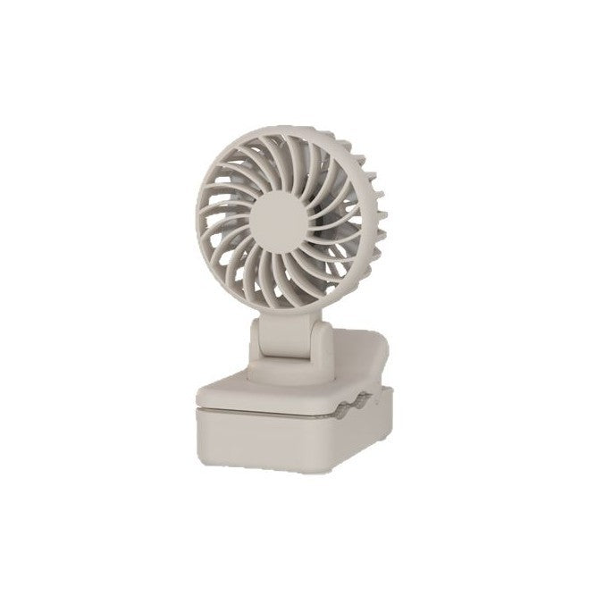 Unisex Mini Adjustable Rechargeable Clip-On Fan Kalsten