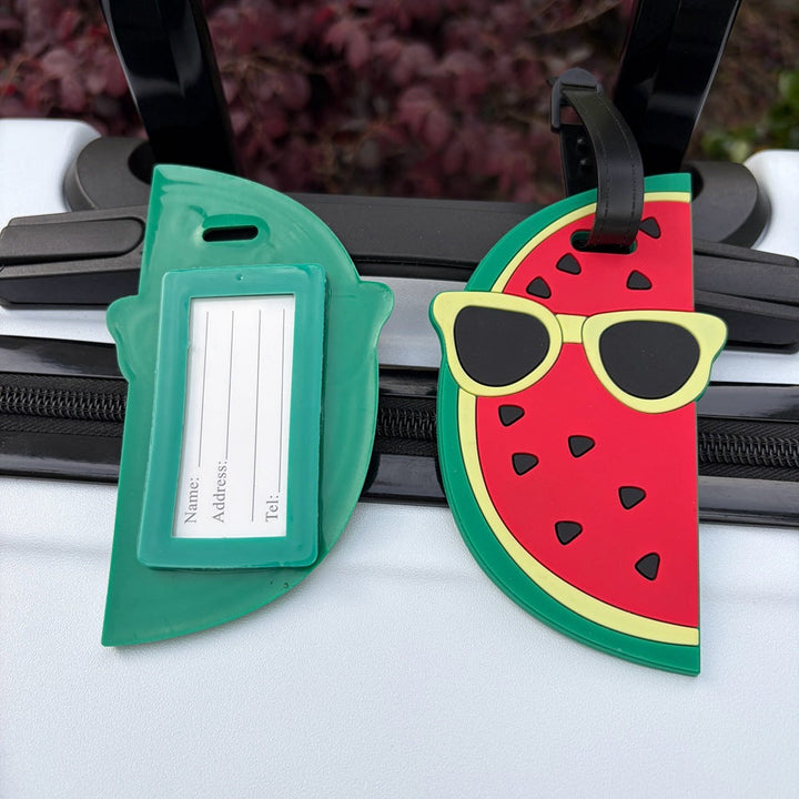 Whimsical Watermelon Luggage Tag Kalsten