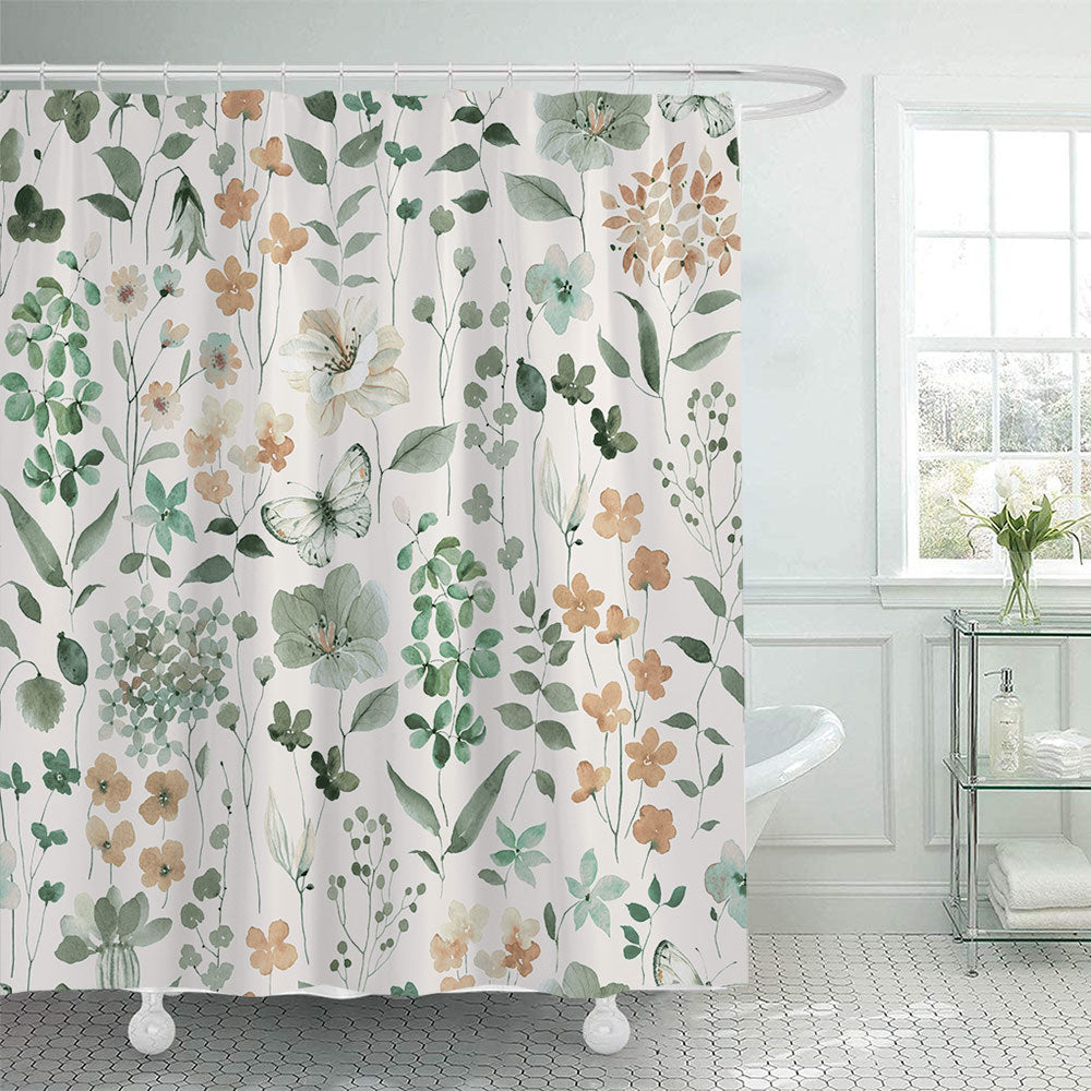 Floral Artistry Shower Curtain Kalsten