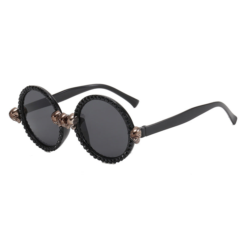 Women Extravagant round sunglasses Kalsten