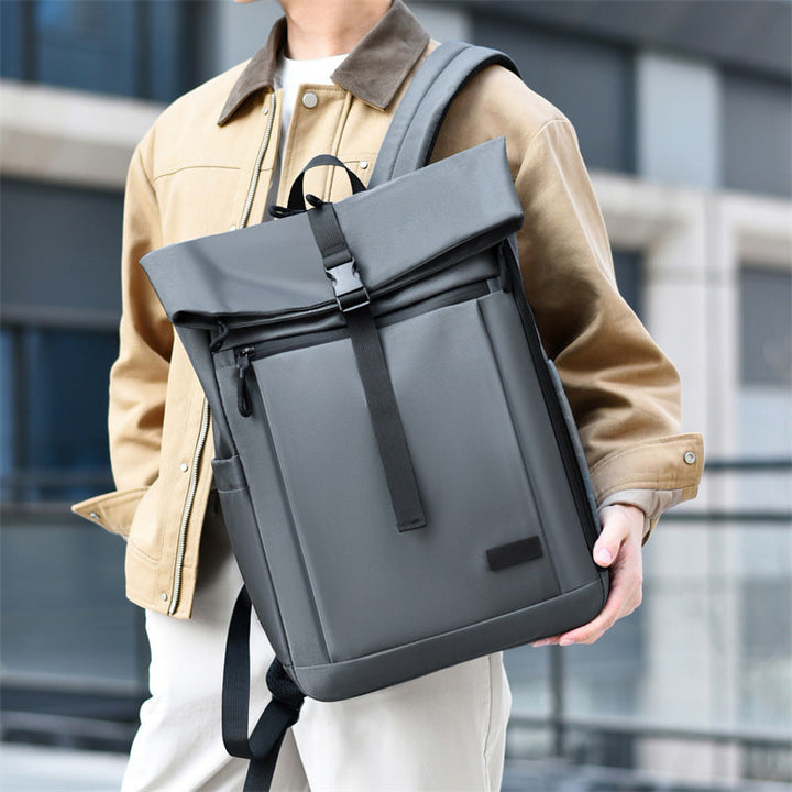 Roll-Top Laptop Backpack with Secure Closure Kalsten