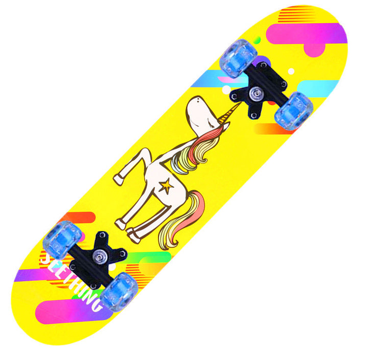 Girls' Cartoon Character Mini Skateboard Kalsten