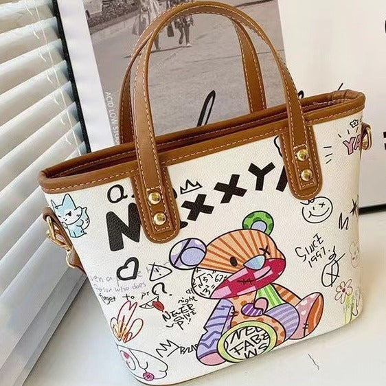 Creative Handbag in Colorful Art Style Kalsten