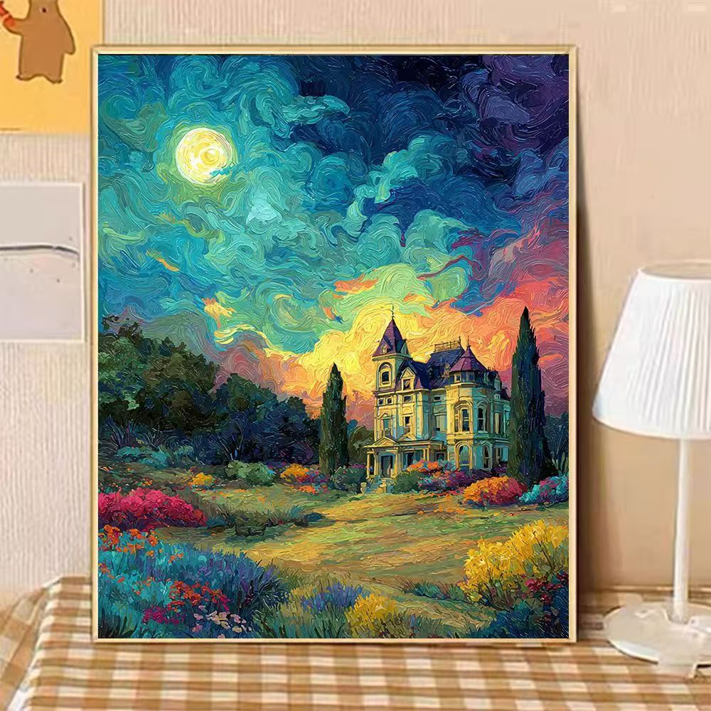 Dreamy Fantasy Landscape Wall Art Kalsten
