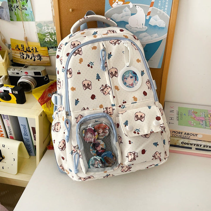 Cute Graphic Design School Backpack
