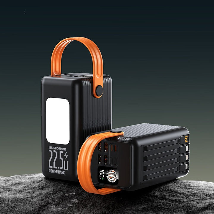 Portable power bank with fast charging function and integrated carrying handle Kalsten