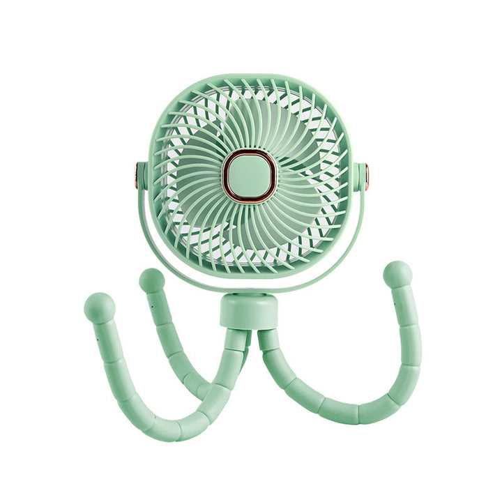 Unisex Mini-Portable Fan with Flexible Mount Kalsten
