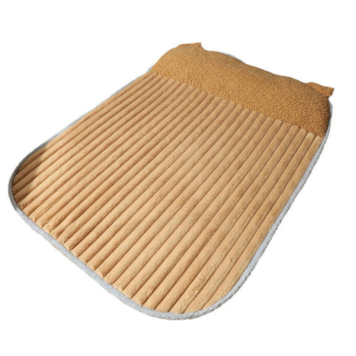 Cozy Textured Pet Sleeping Mat Dog Bed