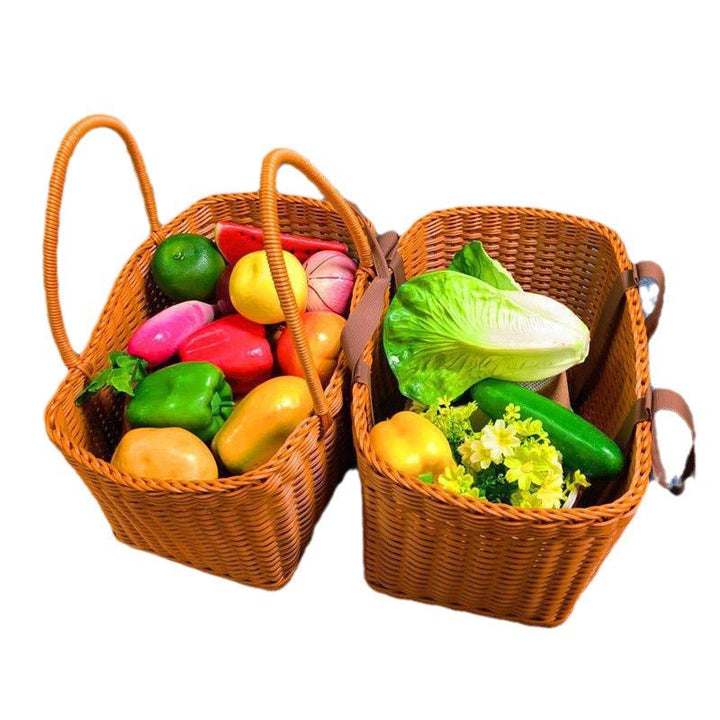 Handwoven Decorative Market Basket Kalsten