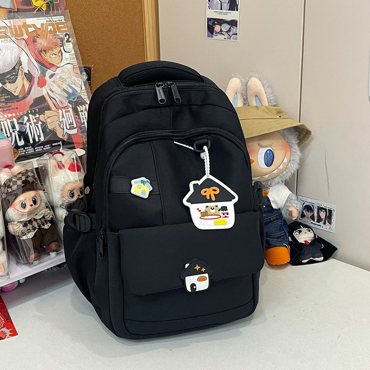 Fun-Themed Cartoon School Backpack