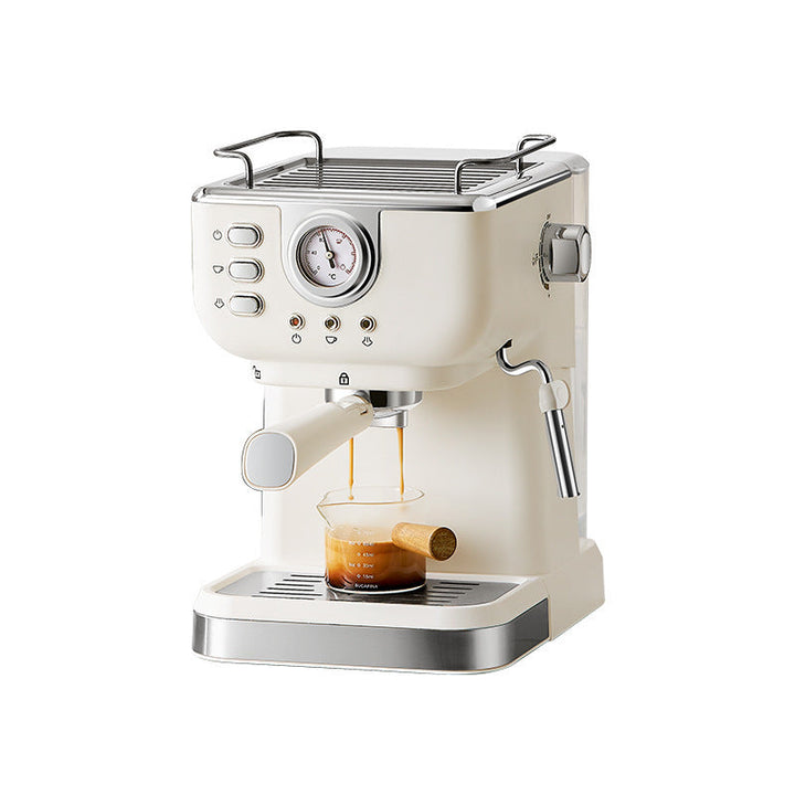 Espresso machine with integrated steam nozzle and precise temperature control Kalsten