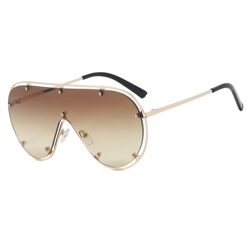 Women's fashionable oversized sunglasses in stylish retro design Kalsten