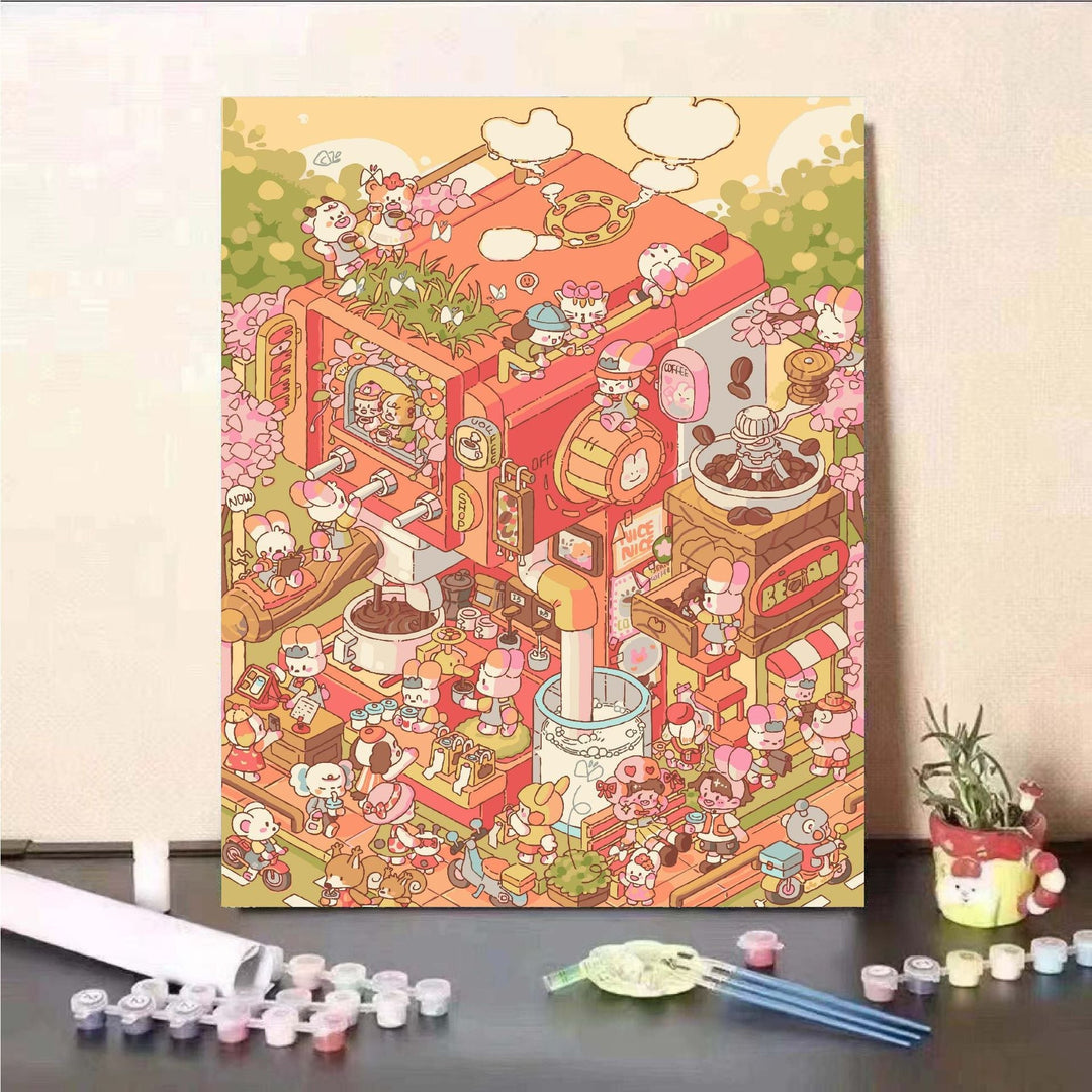 Scenic Landscape Paint by Numbers Kit Kalsten