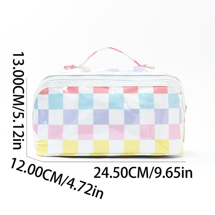 Cosmetic storage bag with multiple compartments Kalsten