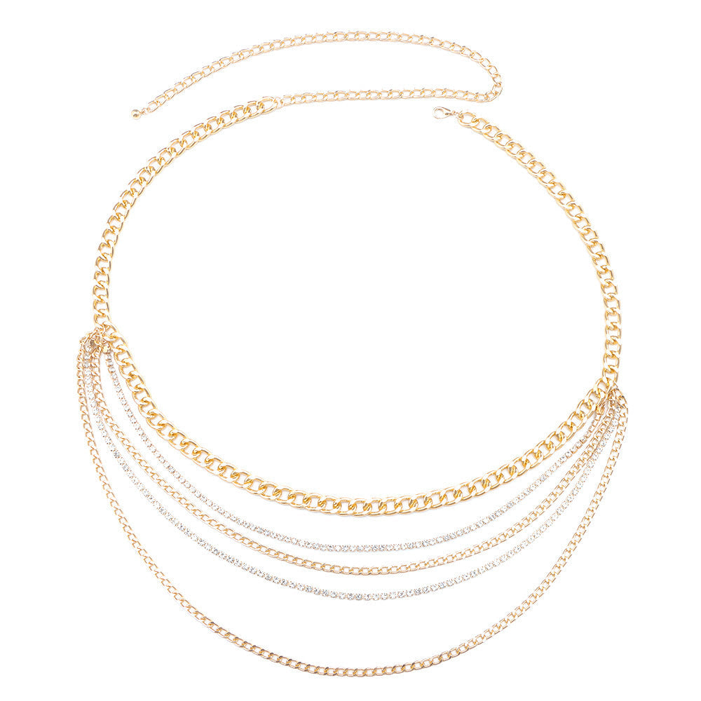 Multi-Layered Chain Body Jewelry Kalsten